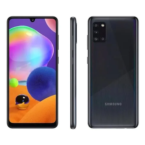 Usado: Samsung Galaxy A31 128GB - Preto