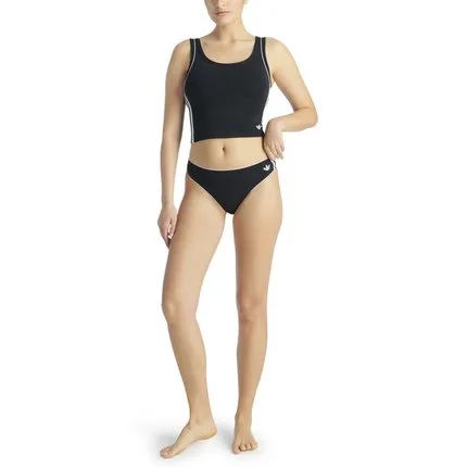 Top Cropped adidas Underwear Preto