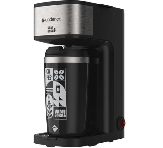 Cafeteira Elétrica Cadence Vambora com Copo Térmico