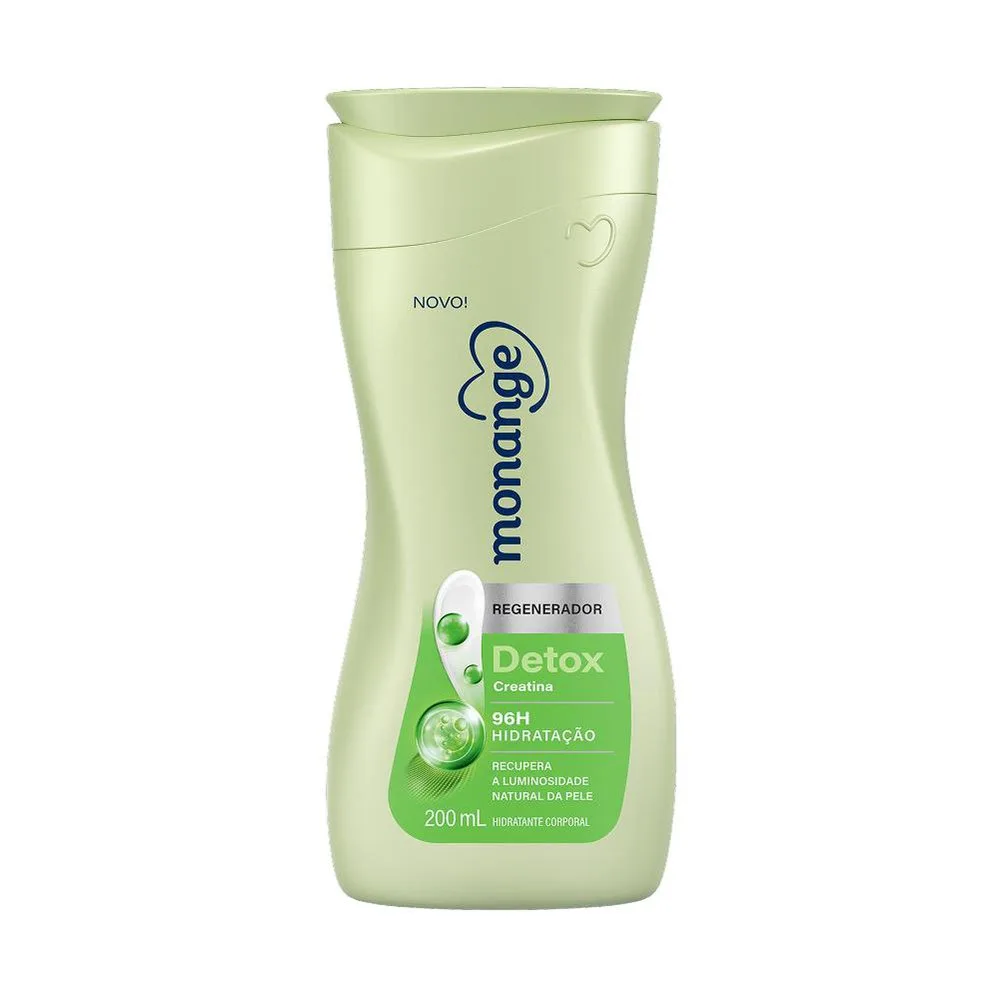 Hidratante Monange Detox com Creatina 200ml