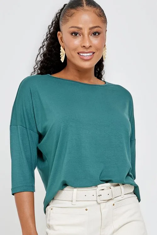 Blusa Feminina Verde Lisa