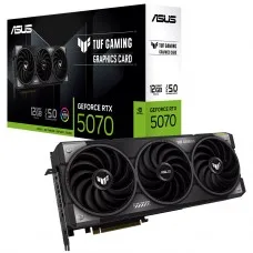 Placa de Vídeo Asus TUF Gaming NVIDIA GeForce RTX 5070, 12GB, GDDR7, DLSS, Ray Tracing, TUF-RTX5070-12G-GAMING