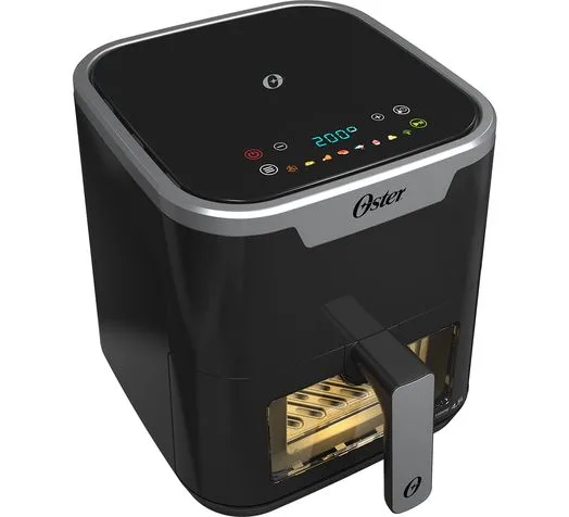 Fritadeira Digital Touch Oster 4,5L com Visor Transparente