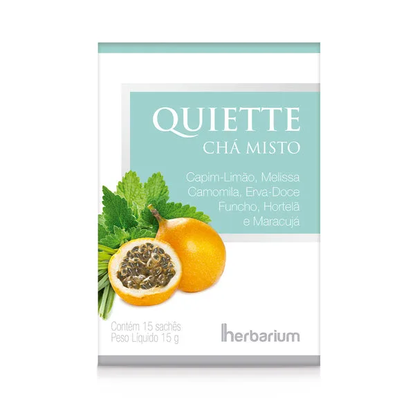 Chá Quiette Herbarium 15 Sachês 22,5g
