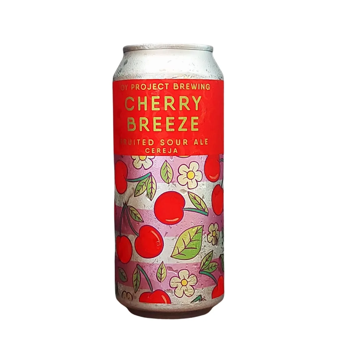 Cerveja Joy Project Cherry Breeze Fruited Sour Ale Cereja 473 ml