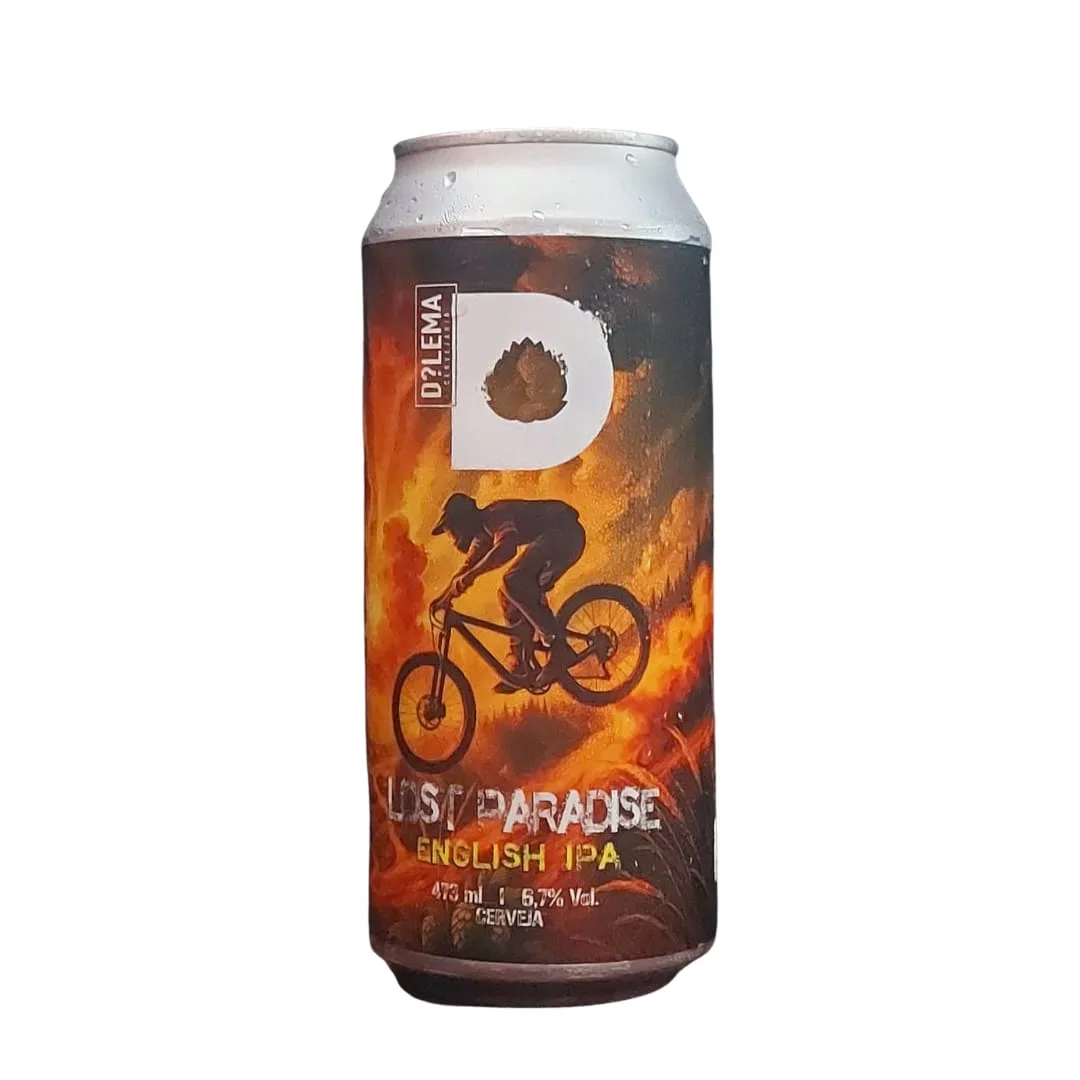 Cerveja Dilema Lost Paradise English IPA 473 m