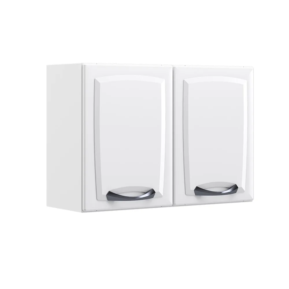 Armário Aéreo New Premium 80cm 2 Portas Aço Branco - Itatiaia