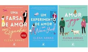 Kit Uma farsa de amor na Espanha + Um experimento de amor em Nova York + Amor em jogo