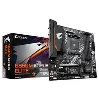 Placa-Mãe Gigabyte B550M Aorus Elite Rev. 1.3, AMD AM4, Micro ATX, DDR4, Preto - B550M AORUS ELITE, avaliação 5 estrelas de 5, R$ 759.99 com 20% de desconto no PIX ou 10x de