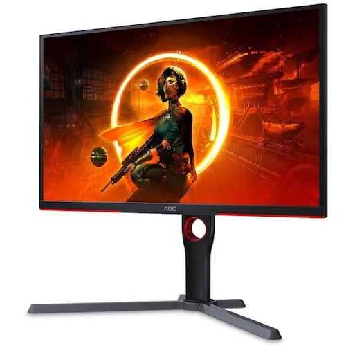 Monitor Gamer AOC Destiny 25G3ZM 24,5" Widescreen FULL HD 1920x1080 240Hz 0,5ms AMD FreeSync Premium - Preto