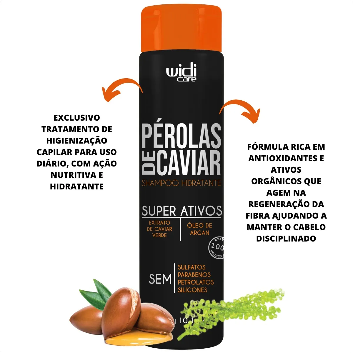 Pérolas De Caviar Manutenção Widi Care + Brinde Sachê