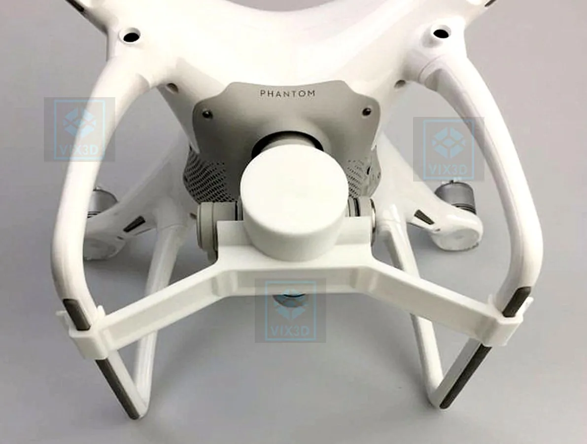 Kit 3 Travas E Protetor De Gimbal Dji Phantom 4 Advanced Pro