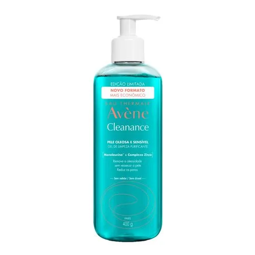 Gel De Limpeza Facial Avène Cleanance 400g - Drogarias Pacheco