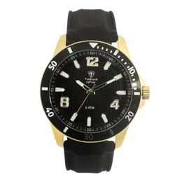 Relógio Masculino Tuguir Infinity Quartz TGI159 Preto