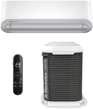 Ar-Condicionado Split Inverter 9000 BTUs Electrolux Color Adapt com Wi-Fi Quente e Frio YI09R/YE09R 220V