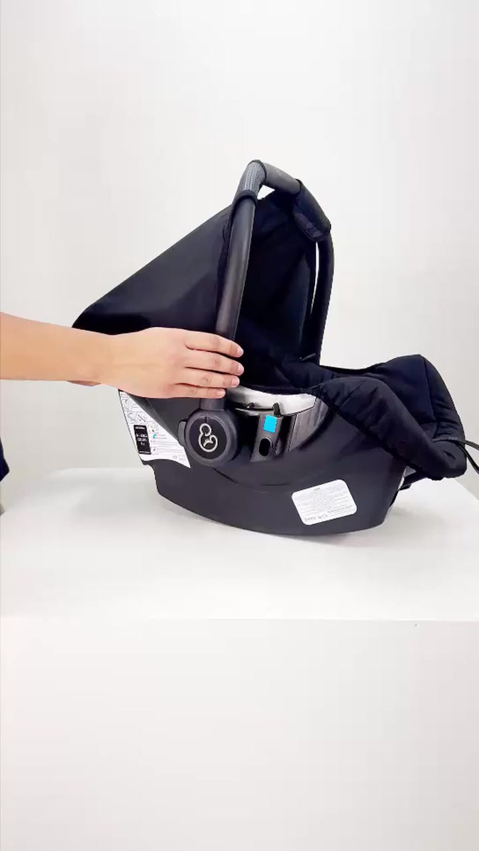 Bebê conforto grid 0 a 13kg Galzerano cor preto