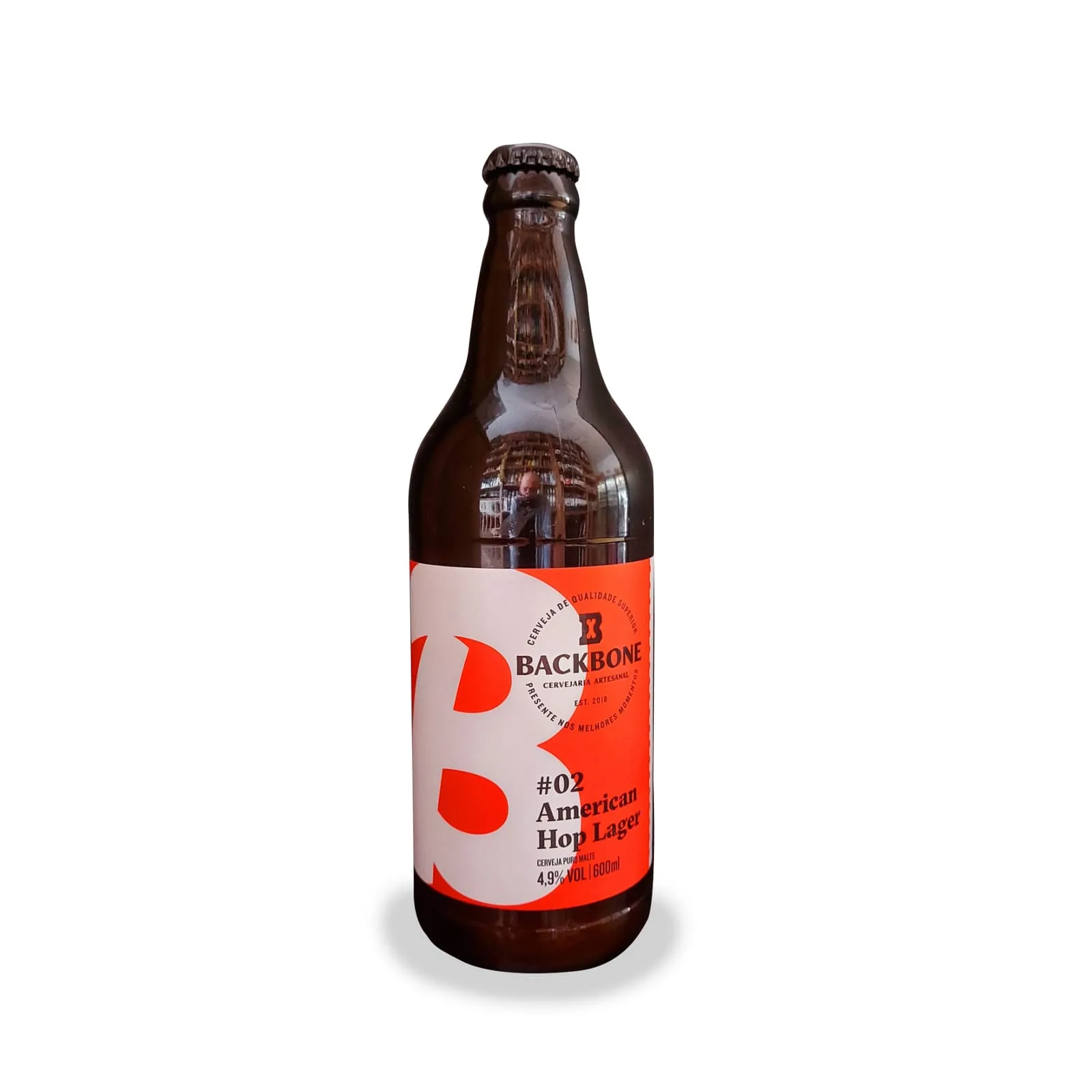Cerveja Backbone #02 American Hop Lager 600 ml