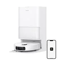 Dreame D20 Ultra Aspirador robô e Mopa, Sucção 13.000Pa, esvaziamento automático, limpeza automática da mopa, elevação da mopa