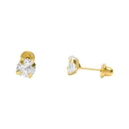 Brinco em Ouro 18k com Zircônia - BR20275