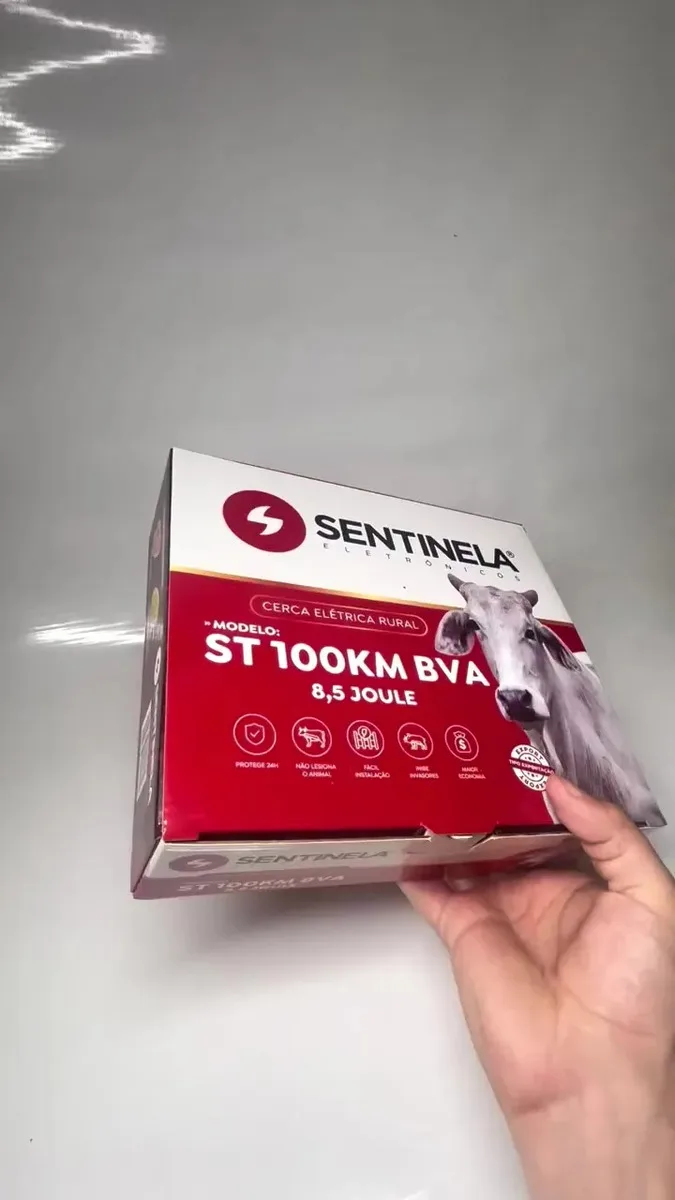 Aparelho De Choque Para Cerca Rural Sentinela St 100km Bv