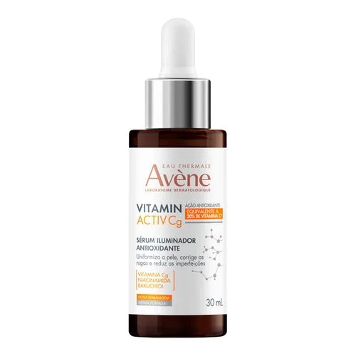 Sérum Iluminador Antioxidante Avène Vitamin Activ Cg 30ml - Drogarias Pacheco