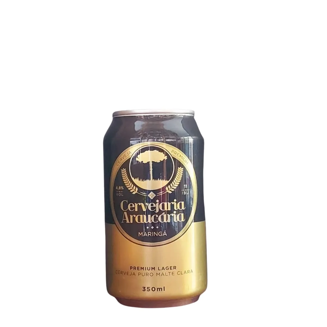 Cerveja Araucária Premium Lager 350 ml