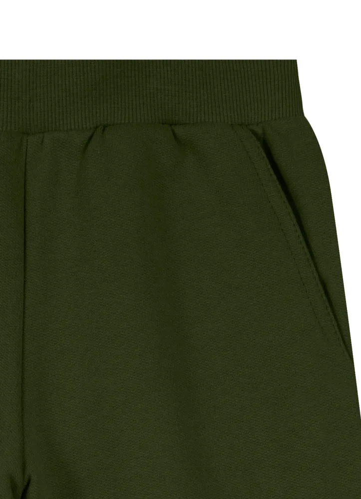 Calça jogger infantil menino em moletinho Brandili