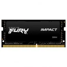 Memória Para Notebook Kingston Fury Impact, 16GB, 3200MHz, DDR4, CL20, Black, KF432S20IB/16