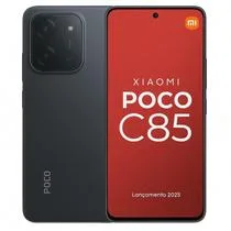 Smartphone POCO C85, 128GB, 6GB RAM, Android 15, Câmera 50MP, Tela 6,9 LCD 120Hz, Bateria 6000mAh, Dual SIM