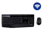 Teclado e Mouse sem fio Logitech MK345 com Teclado com Apoio para as Mãos e Mouse Destro, Conexão USB, Pilhas Inclusas e Layout ABNT2 CX 1 UN