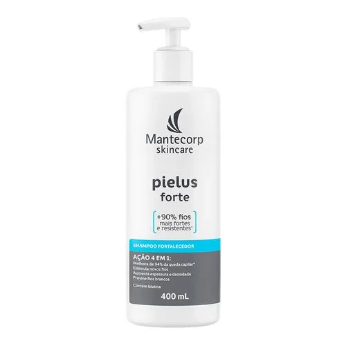 Shampoo Fortalecedor Mantecorp Skincare Pielus Forte 400ml - Drogarias Pacheco