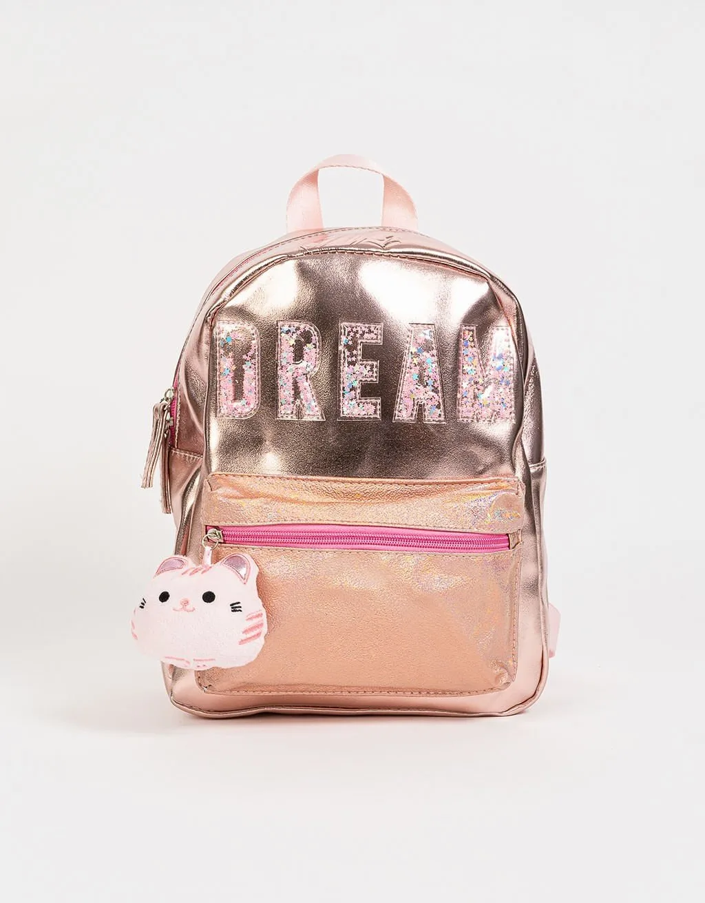 Mochila Metalizada Glitter Squish Fantasia