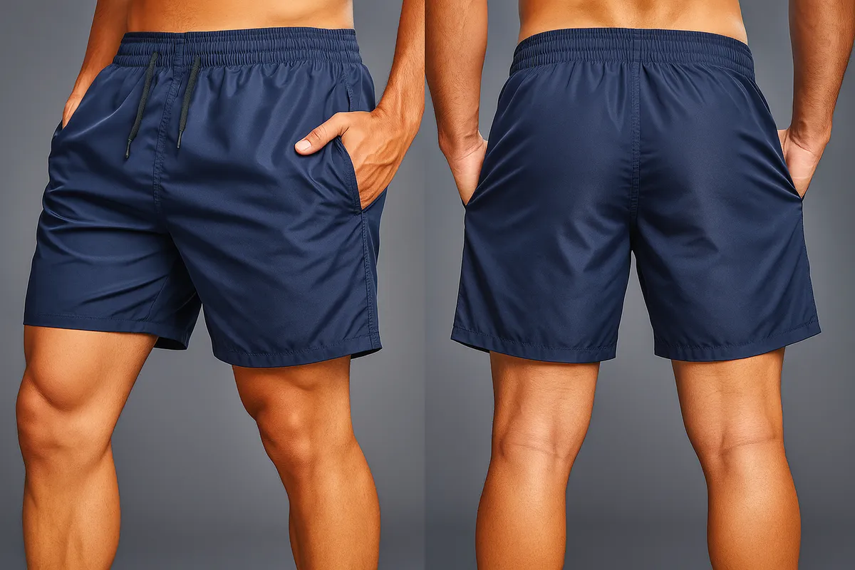 4 Short Tactel Masculino Bermuda Praia Casual Academia Bolso