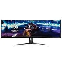 Monitor Gamer Curvo ASUS ROG Swift 49", DFHD, UltraWide, 144Hz, FreeSync Premium Pro, HDR 400, Altura Ajustável, Som Integrado - XG49VQ