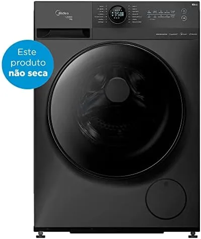 Lavadora Midea HealthGuard Smart 13kg Titanium 127V
