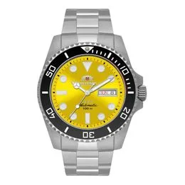 Relógio Orient Automático Submariner Amarelo NH3SS011
