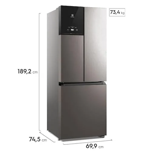 Refrigerador French Door Electrolux Frost Free Inox Look - IM7S - 220V