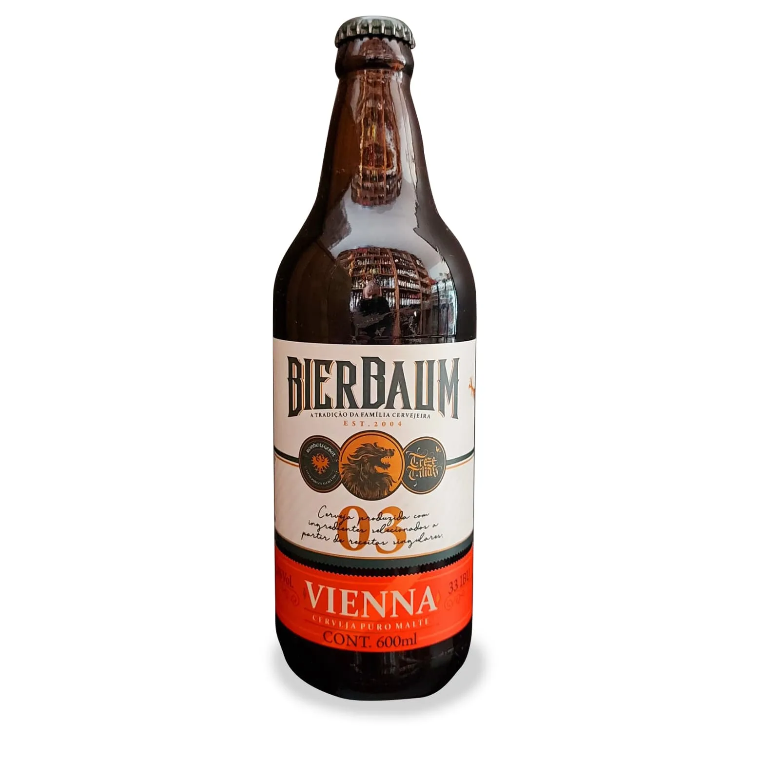Cerveja Bierbaum Vienna 600 ml