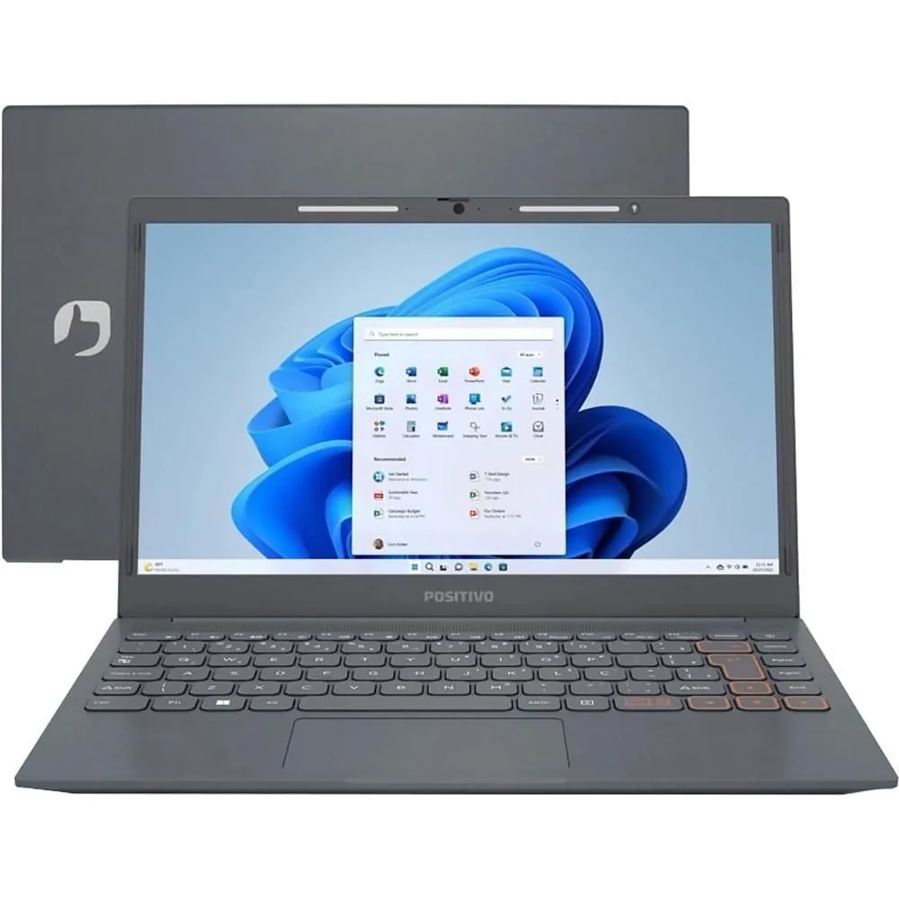Notebook Positivo Vision C 14 Lumina BAR Celeron 4GB 128GB eMMC 14” HD Windows 11 Tecla Link Cinza Notebook Positivo Vision C 14 Lumina BAR Celeron 4GB 128GB eMMC 14” HD Windows 11 Tecla Link – Cinza