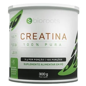 Creatina 100% Pura Bioroots 300G