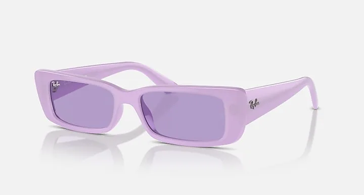 Ray-Ban TERU BIO-BASED Lilás|Lilac with Violeta|Violet Cor uniforme|Solid Color lens