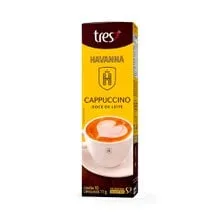 Cápsula TRES Cappuccino Doce de Leite Com 10 Unidades