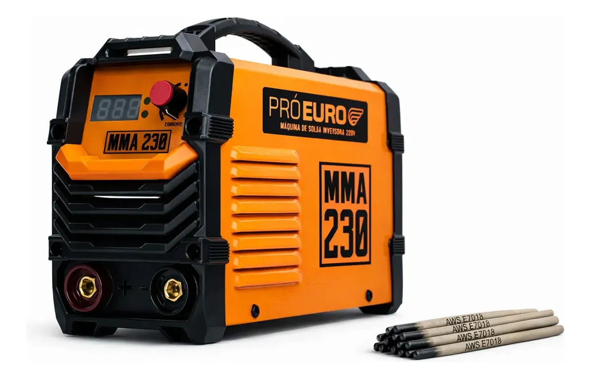 Máquina Solda Inversora 230a 220v Alumínio Tig 250g Eletrodo