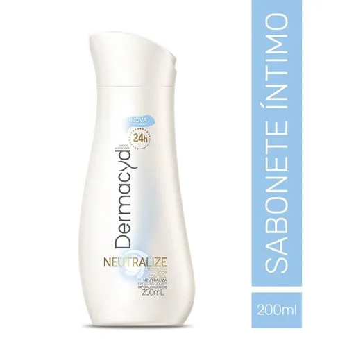 Sabonete Líquido Íntimo Dermacyd Neutralize Pro-Bio 200ml pH Equilibrium Sanofi Aventis