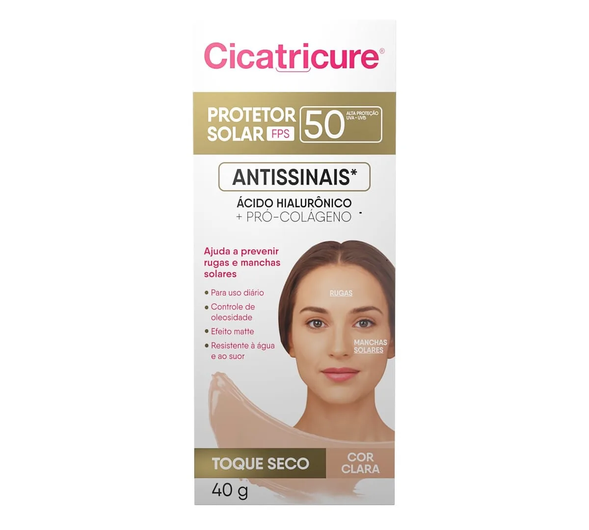Protetor Solar Facial Cicatricure Antiss...