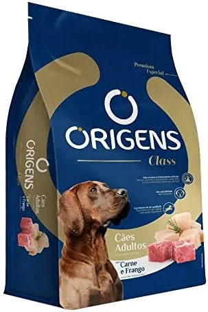 Adimax Ração Origens Class Cães Porte Médio E Grande Carne E Frango 15 Kg