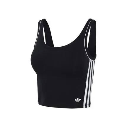 Top Cropped adidas Underwear Preto