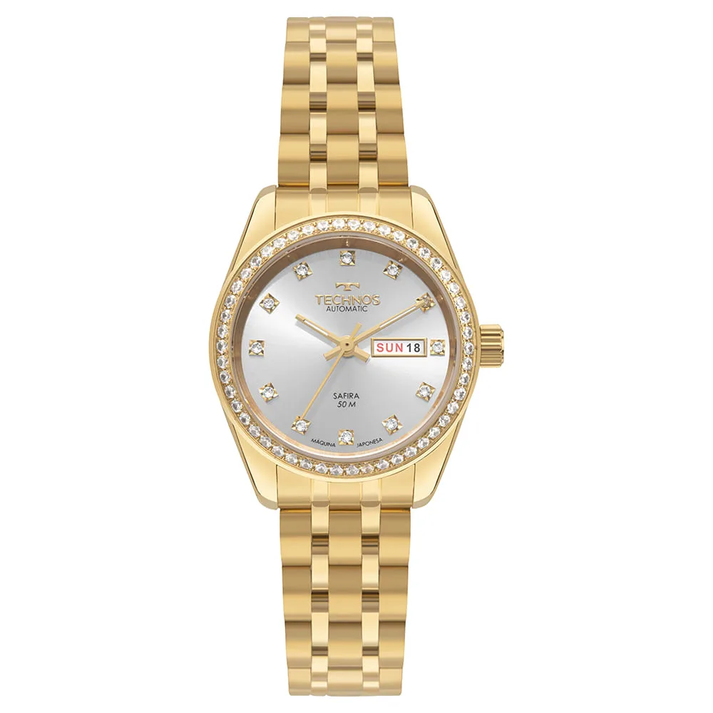 Relógio Technos Feminino Automático DouradoNH06AG/1K