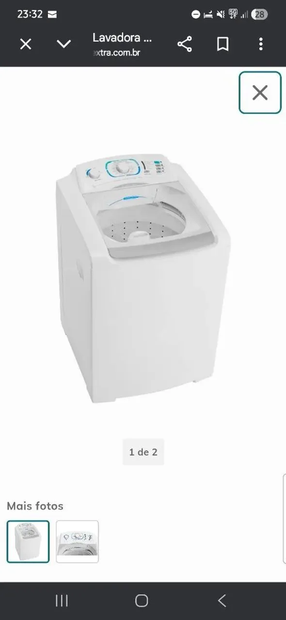 Máquina Eletrolux 12kg Lt12F Turbo