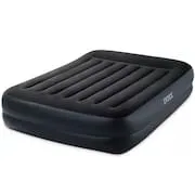 Colchão Inflável Casal Dura Beam Raised Preto com Bomba Elétrica 220v